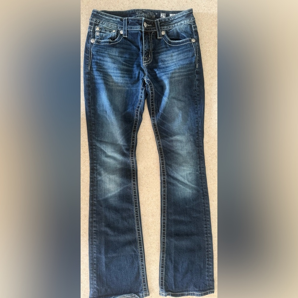 Miss Me Women's Boot Cut Blue Jeans